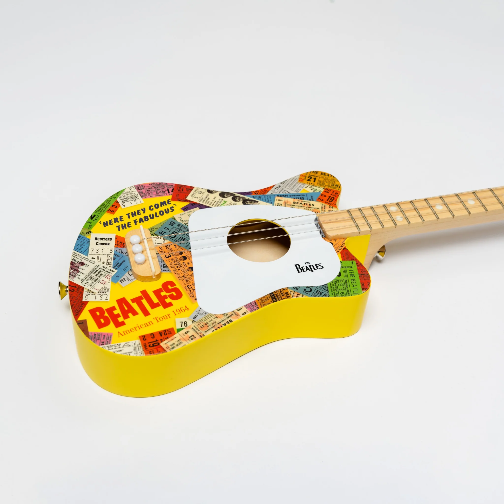 beatles + loog mini guitar - Image 4