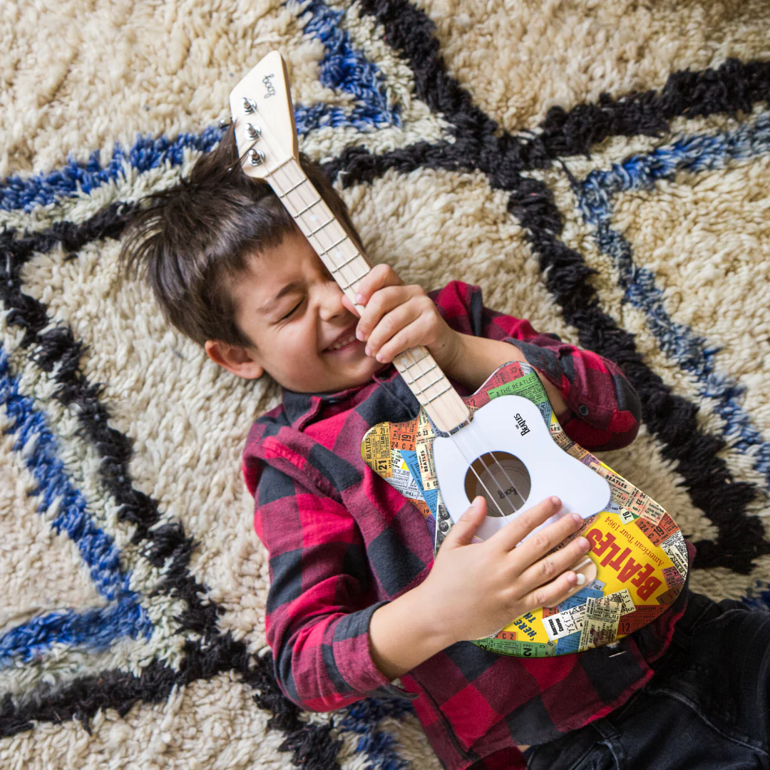beatles + loog mini guitar - Image 6