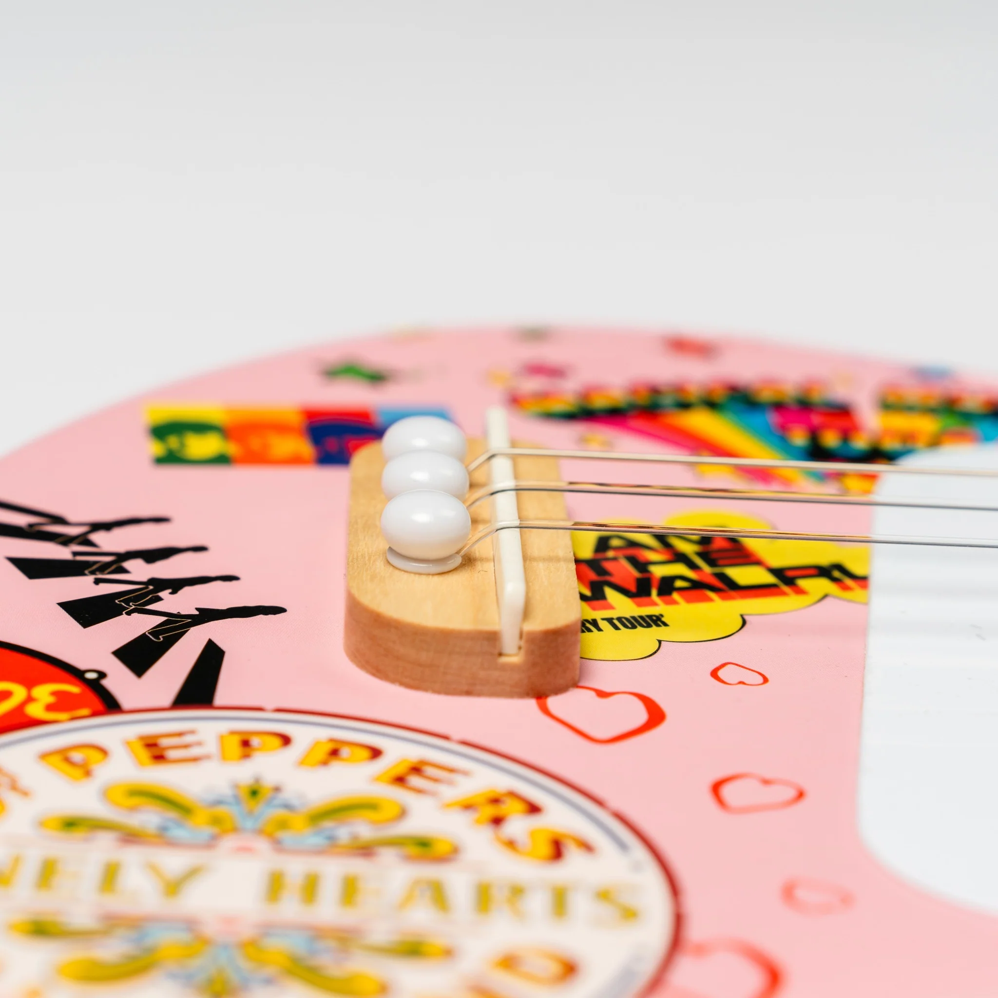 beatles + loog mini guitar - Image 5