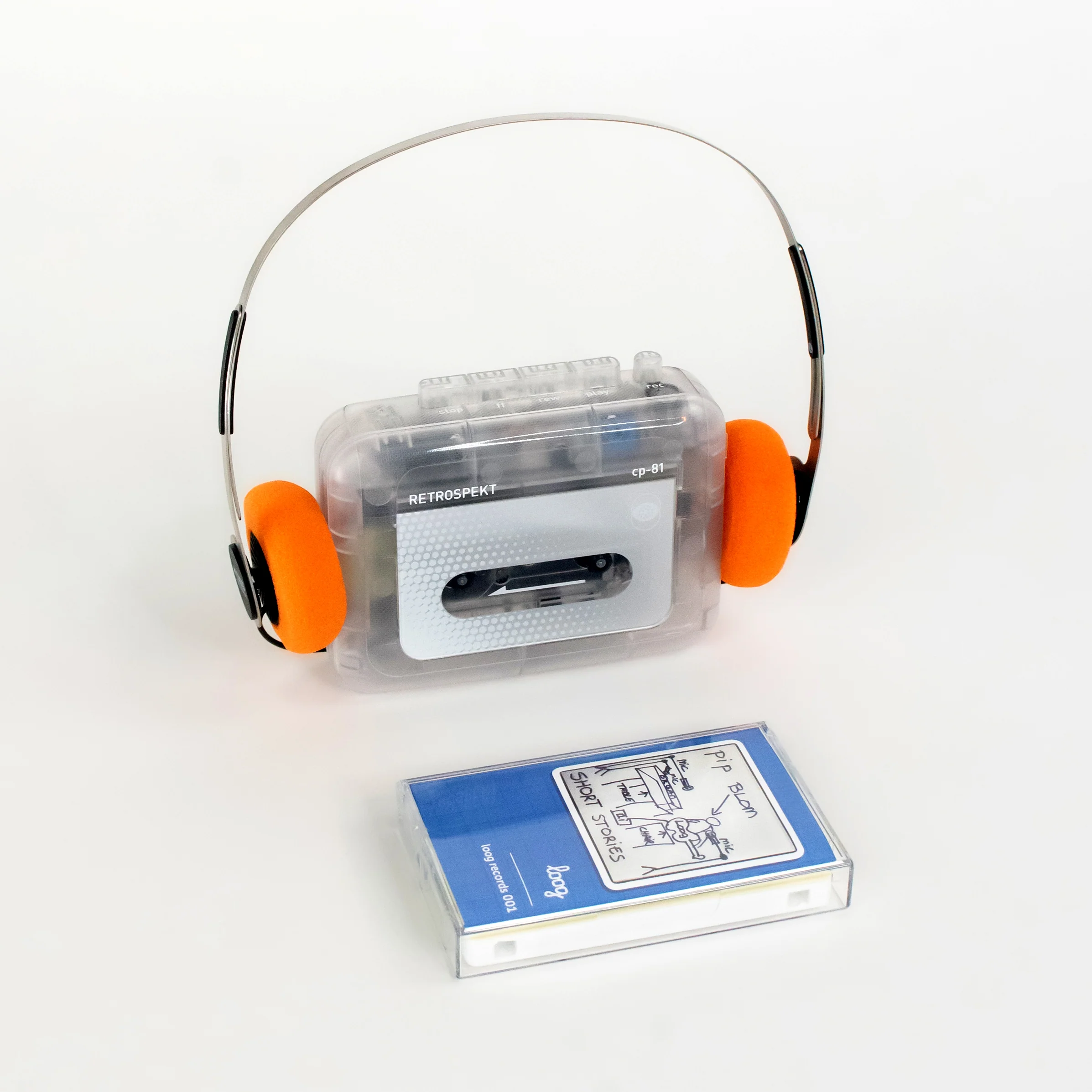 cassette player + cassette