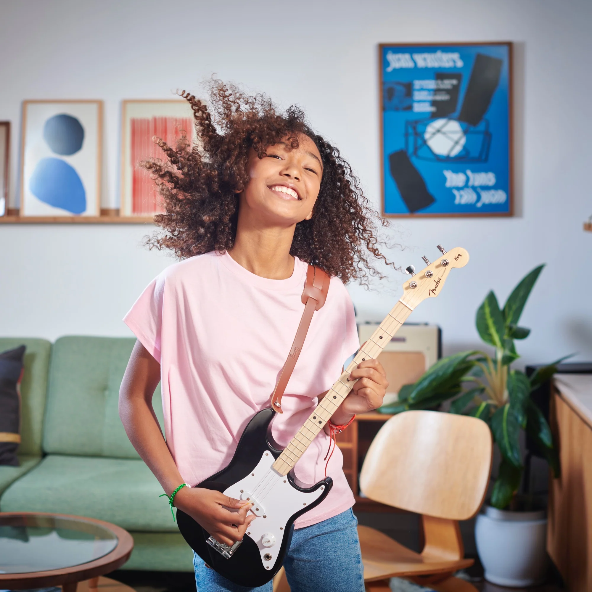 fender x loog electric guitar - Image 10